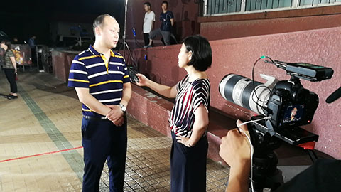 富萊茵花園項目接受北京電視臺《向前一步